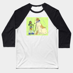 Borzoi Baseball T-Shirt